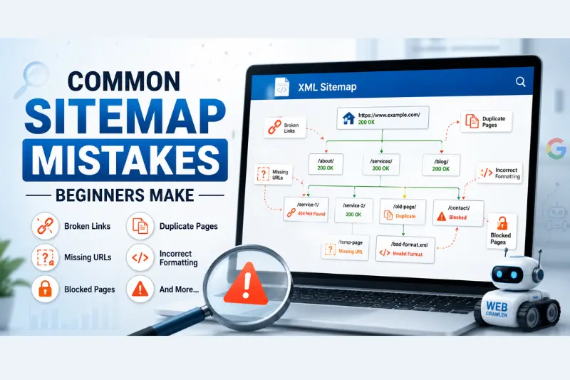 common sitemap mistakes beginners make