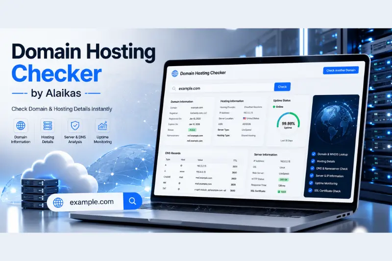 domain hosting checker by alaikas
