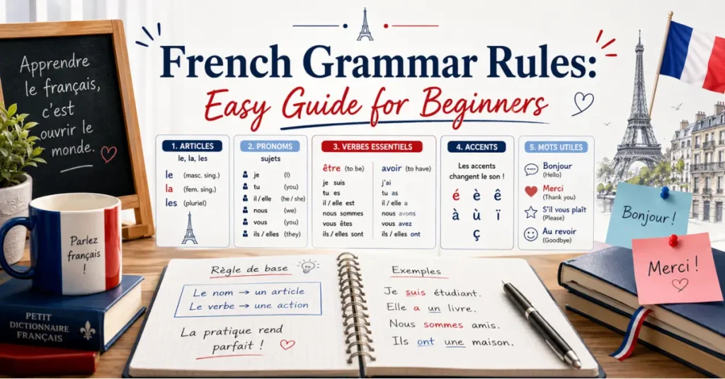 french grammar rules easy guide for beginners