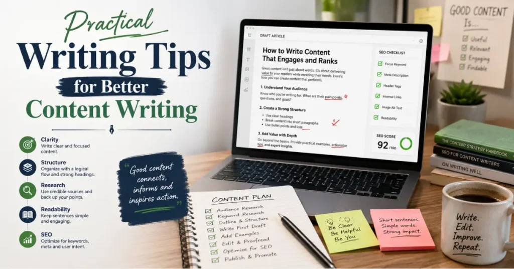 pactical writing tips for better content writing