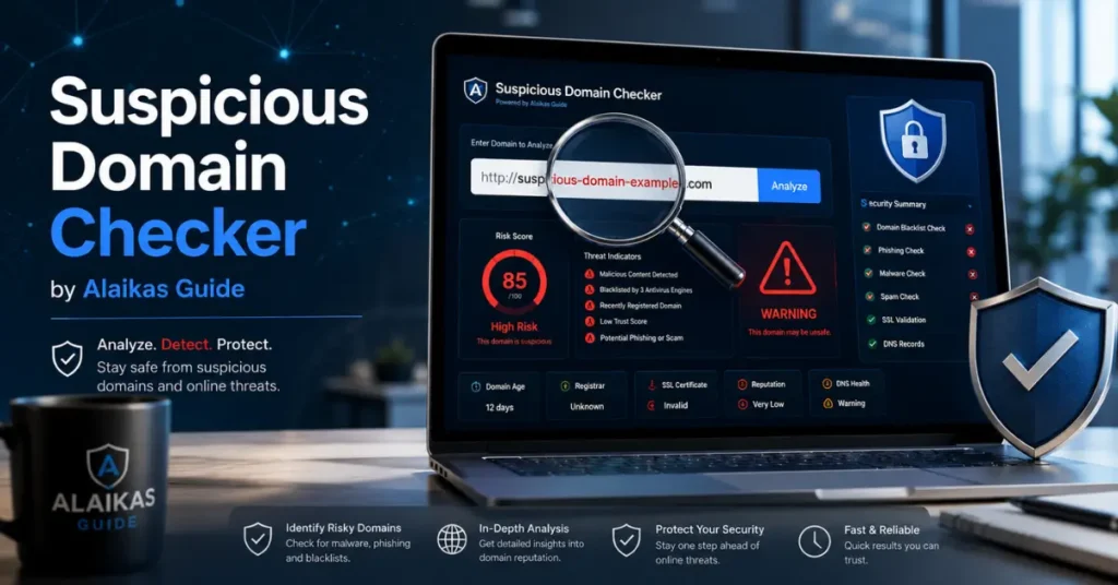 Suspicious Domain Checker by Alaikas Guide suspicious domain checker by alaikas guide