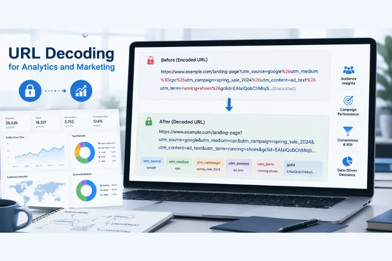 url decoding for analytics and marketing