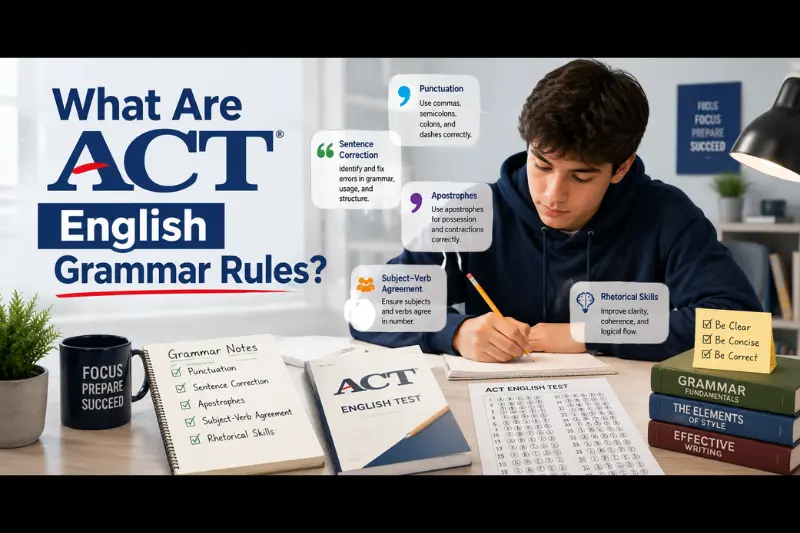 what are act english grammar rules