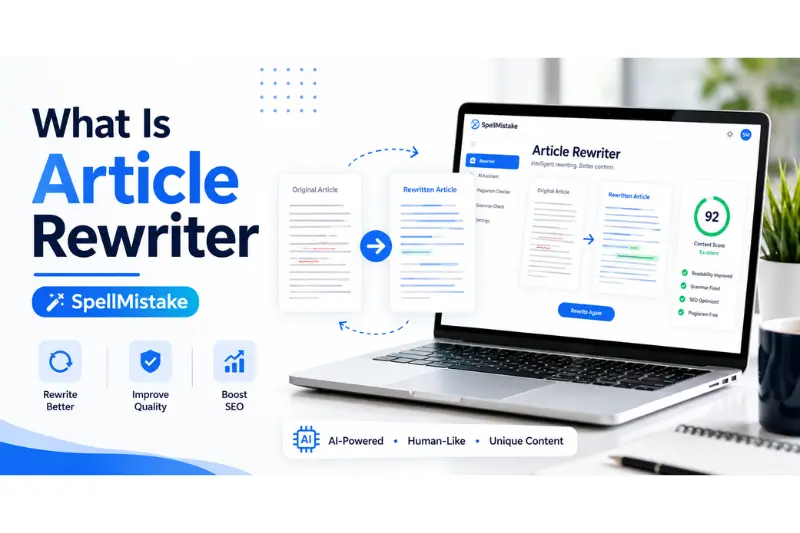 what is article rewriter spellmistake